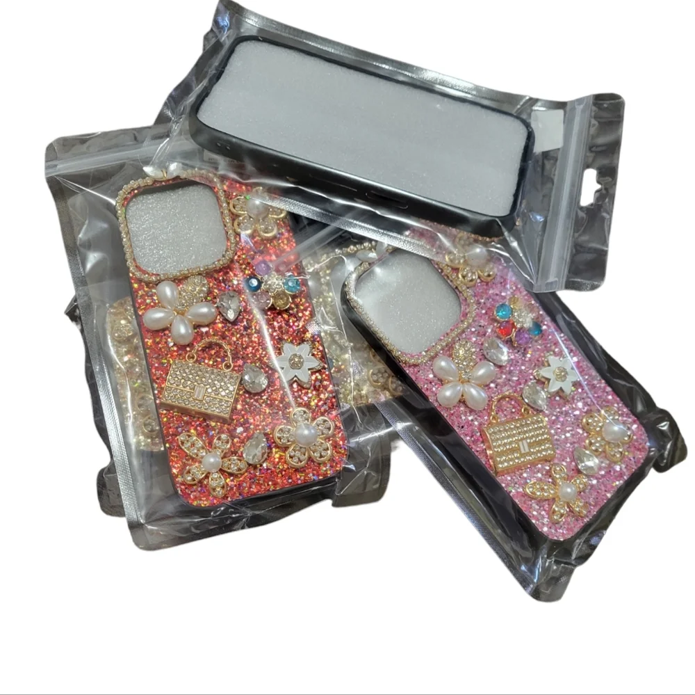 Luxe Shiny Bling Rhinestone Diamond iPhone case 14 PM